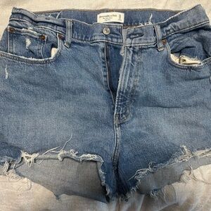 Abercrombie high rise shorts
